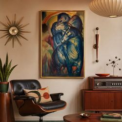 VTG- Franz Marc, Tower of Blue Horses Art