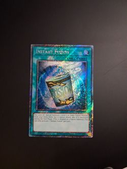 Yu Gi Oh! Instant Fusion (Quarter Century Secret Rare) - Quarter Century Bonanza (RA03)
