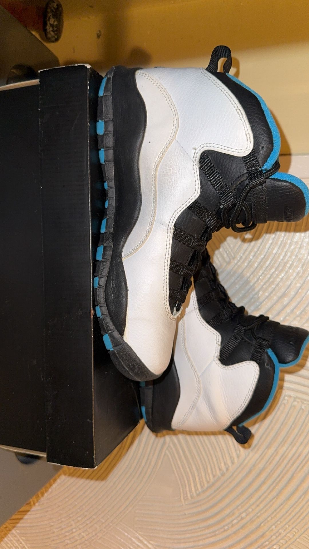 JORDAN 10 RETRO 'POWDER BLUE' 2014 Size 5Y
