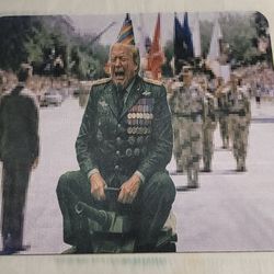 Custom Graphic Mouse Pad Crying Donald Trump Design