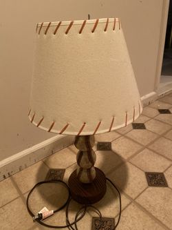 Boys baseball lamp