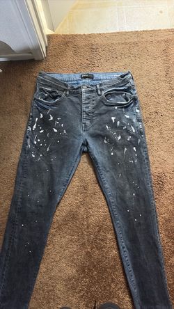 Purple jeans