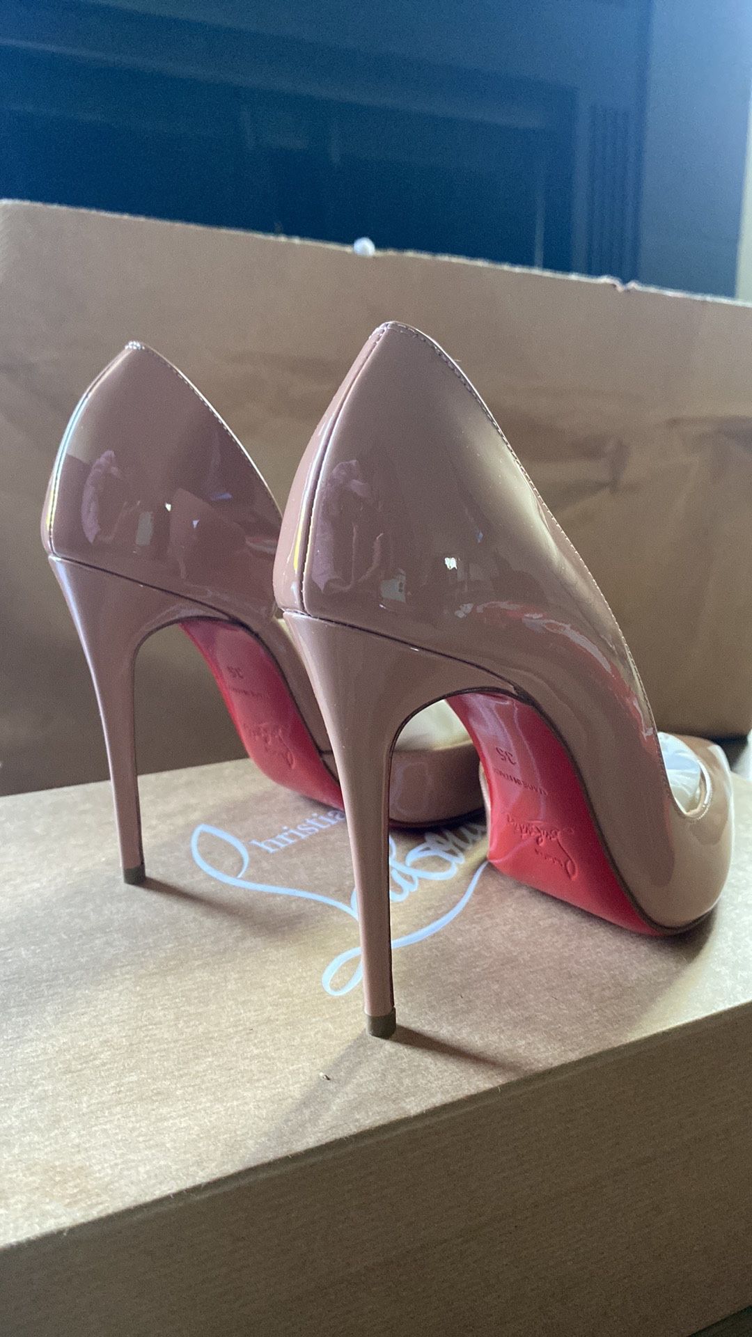 Christian Louboutin Heels Brand New Red Bottoms