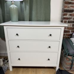 White IKEA Dresser