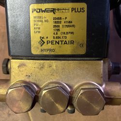 2500 Psi Pump