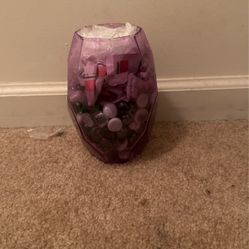 Perple Glass Vase 