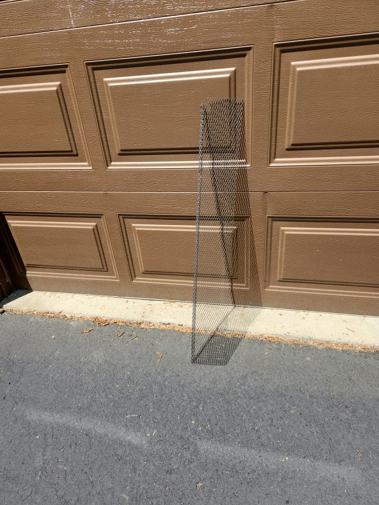 Gutter Guards 3 Feet Each Metal Brown