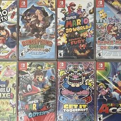 Nintendo Switch Mario Games 