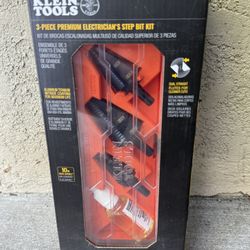 Klein Tools 3-Piece Premium Electrician’s Drill Bit Set