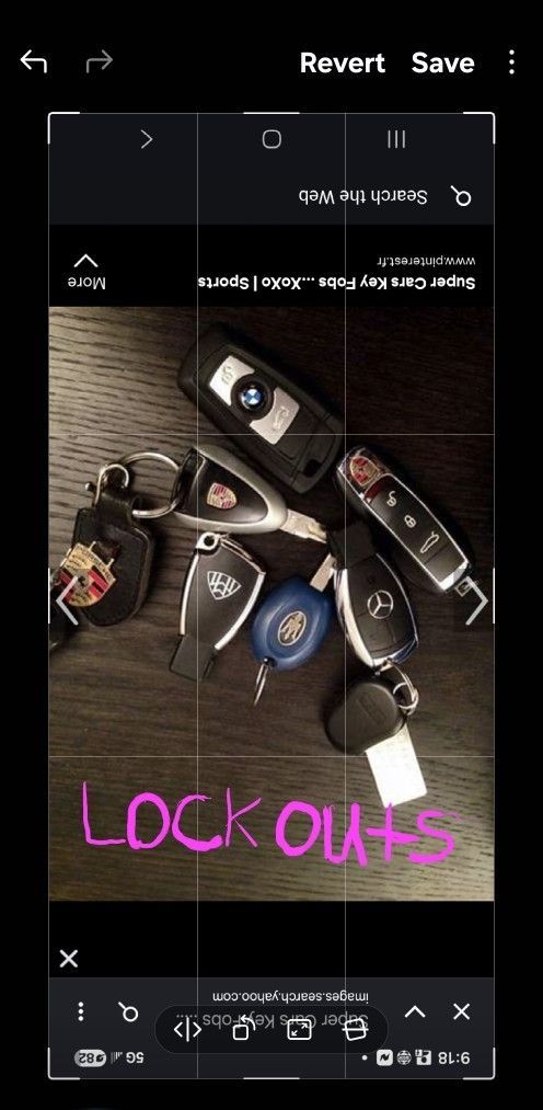 Key fobs (lockouts) Locksmiths