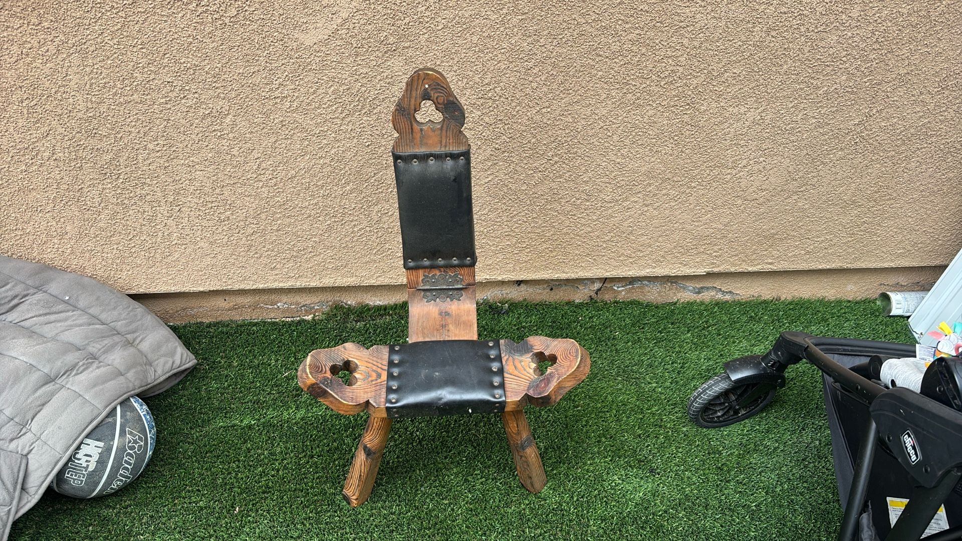 Antique Birthing Chair 