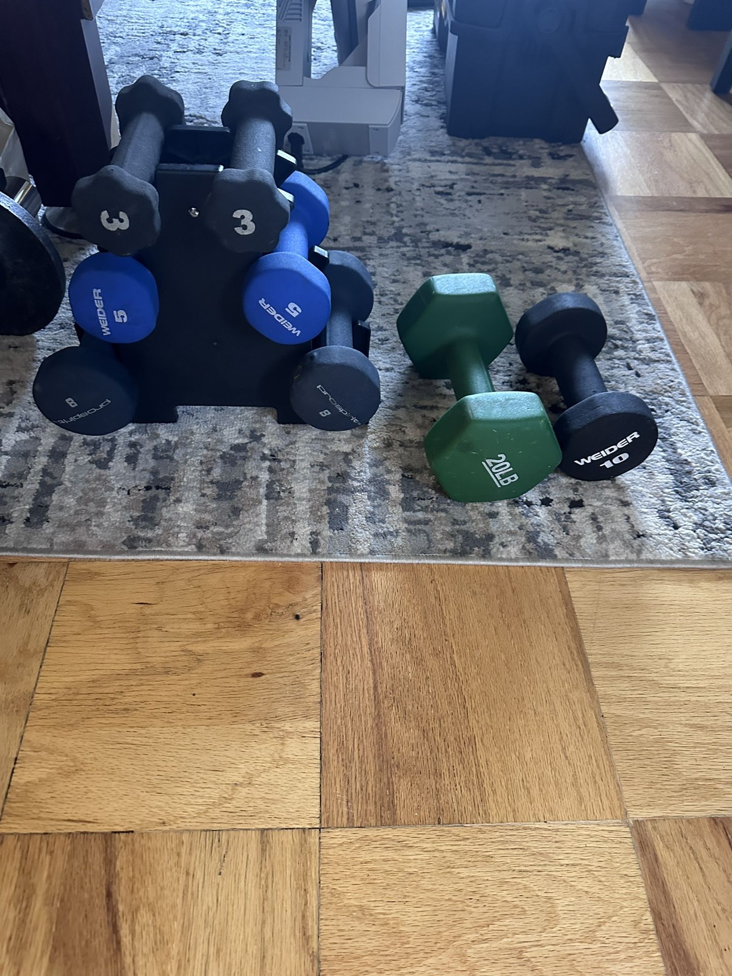 Dumbbell set