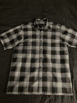 grey & black triven flannel