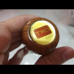 Rare Genuine JDM TRD Wood Grain Shift Knob