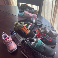 Children’s Sport Shoes Bundle Sizes 2-4 New