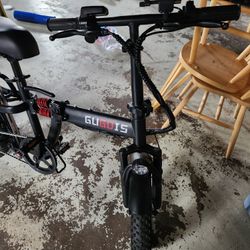 Electric Bike for Adults, 2 Seater Folding Ebike, Up to 1000W Peak Motor, 30MPH, Long Range, Removable Battery, All-Terrain Electric Bicycle for Commu