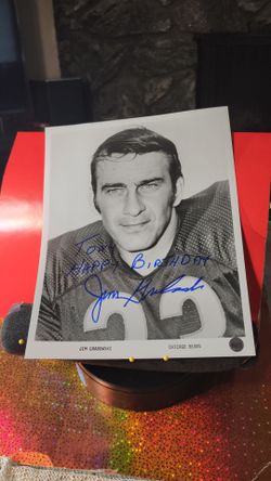 Jim Grabowski Bears signed 8x10 photo  Autographed W/coa