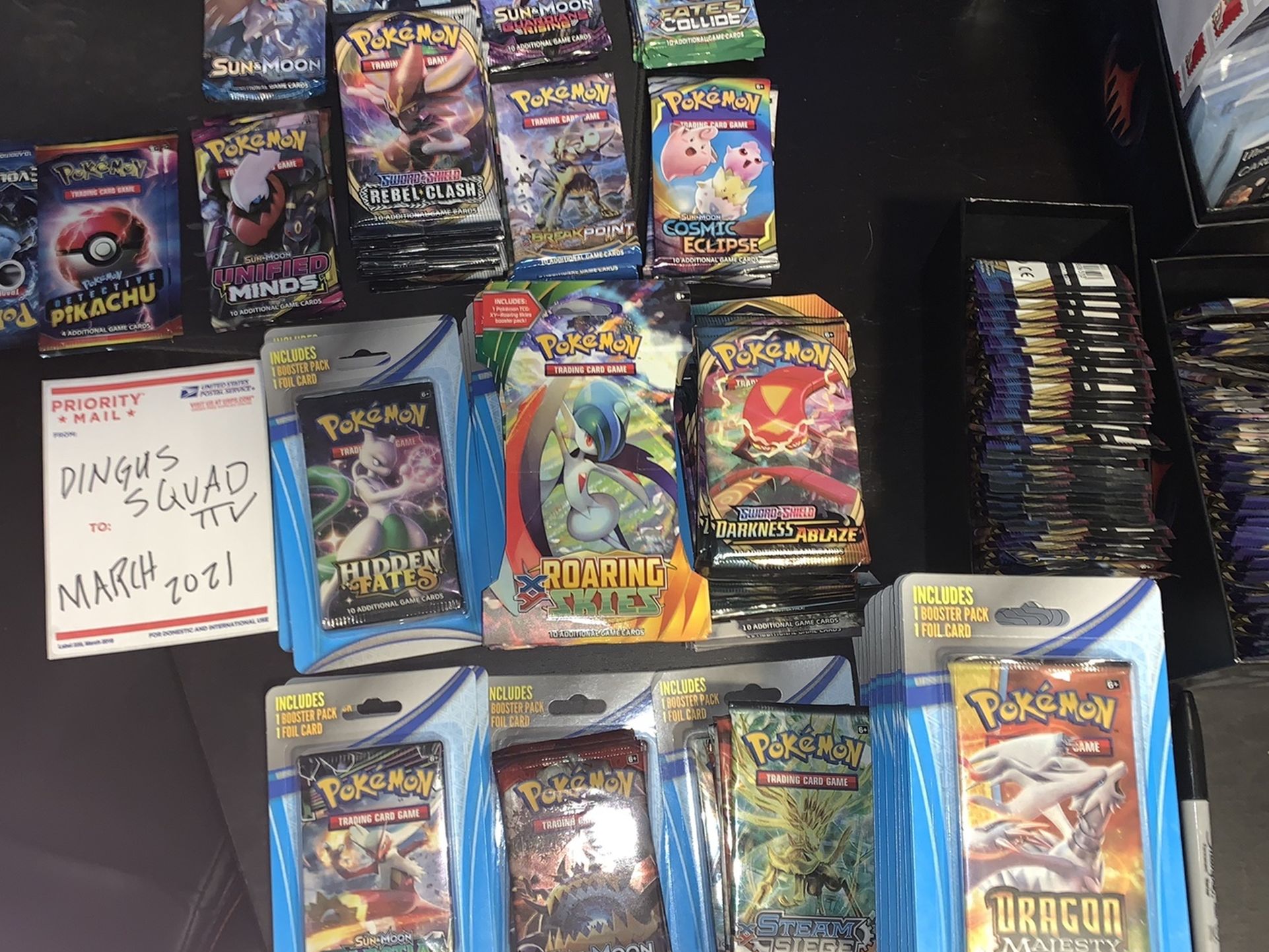 Various Pokemon Packs