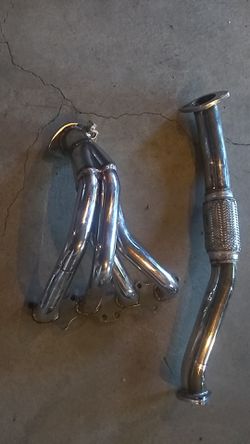Motorcycle exhaust parts