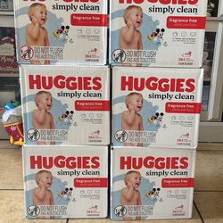 Huggies Wipes 13 Each $13 Cada Uno ( Pick Up At Escondido Ca 92025)