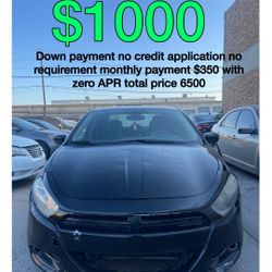 2014 Dodge Darts No Credit Application 