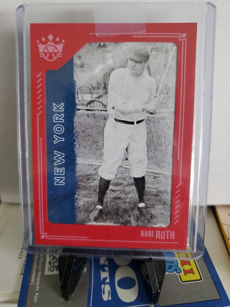 Yankees Babe Ruth Parallel Card