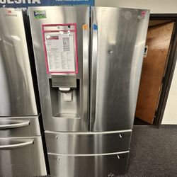 New Lg Four Door Refrigerator 