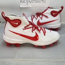 Nike Alpha Huarache NXT MSC White University Red DJ6519 106 Men's Size 11
