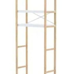 Umbra Bellwood Over the Toilet Shelf In Brown With White Shelves