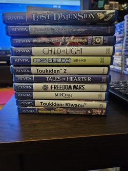 Excellent Condition CIB PS Vita Games