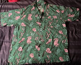 Brain Dead, Caricatures Shirt, Large