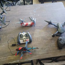 Drones And Helos