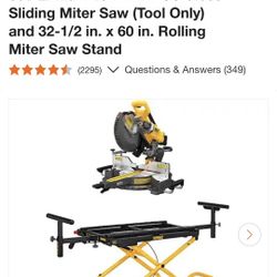 Dewalt Cordless And Corded Miter Saw 12"