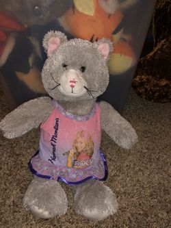 Disney Hannah Montana Miley Cyrus Build a bear cat plush plushie doll