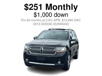 2013 DODGE DURANGO