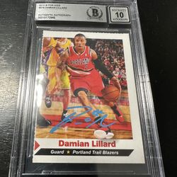 Damian Lillard Auto