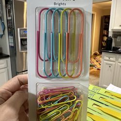 Rainbow Paper Clips