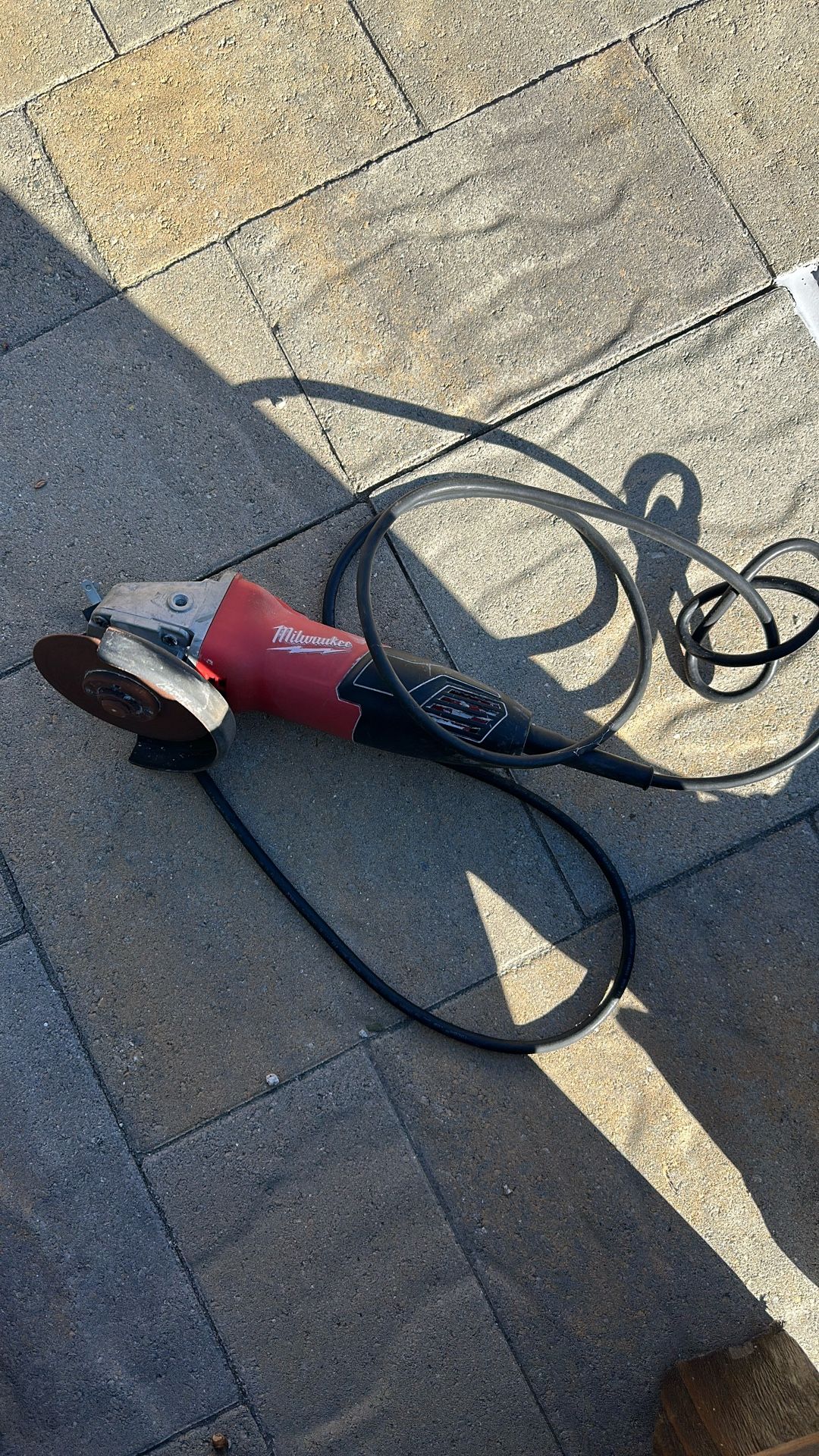 Milwaukee hand grinder