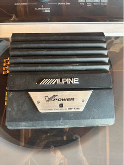 ALPINE 200 WATTS AMPLIFIER