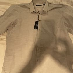 Mens NWT dress shirt Marx Hartschaffner XL
