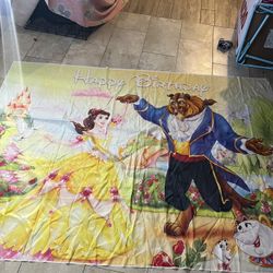 Beauty And The Beast Backdrop