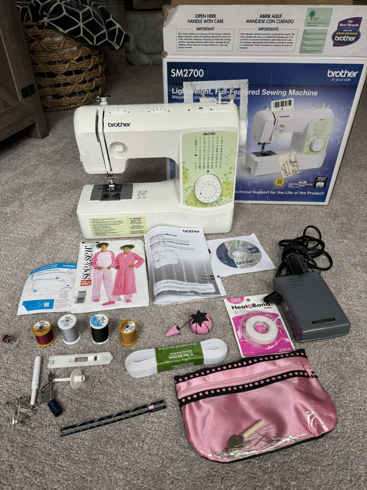 Brother Sm2700 Sewing Machine
