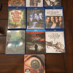 Set of 16 Horror Sequel movies on Blu Ray sold together as an allotment read description For details 
