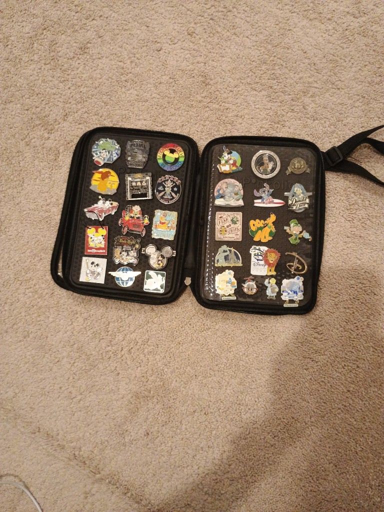 Assorted Original Disney Pins - Used