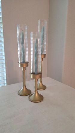 Candle holder set