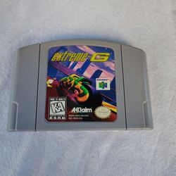 Extreme G Nintendo 64 N64 game