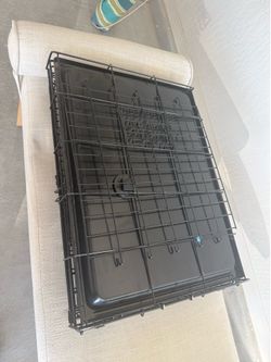 2 small dog crates