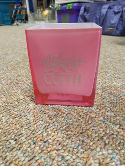Makeup Queen Repurposed Jar