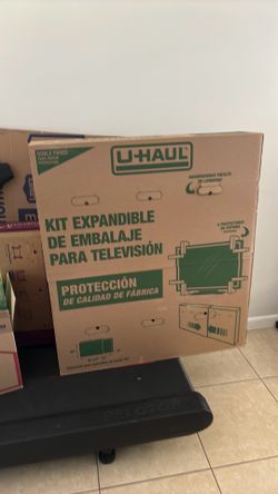Moving supplies - boxes bubble wrap etc.