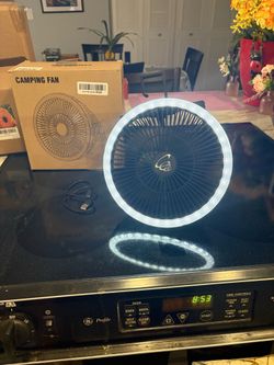 MORECORE rechargeable camping fan